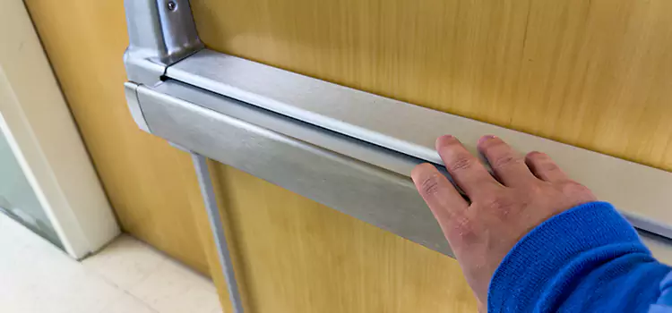 Installing a Push Bar on a Door Fort Walton Beach